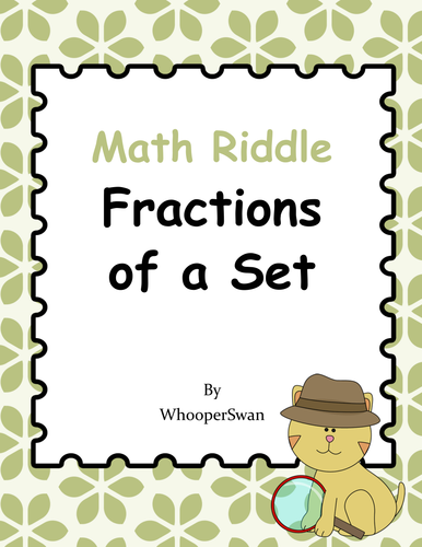Math Riddle: Fractions of a Set