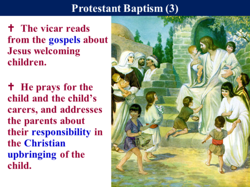 Christianity Rites Of Passage 1 Baptism Teaching Resources 