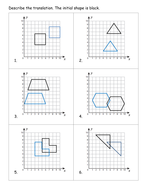 Translating Shapes Activity + Extension | Teaching Resources