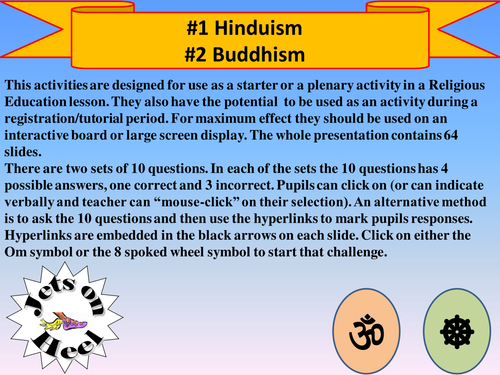 The Hinu and Buddhist Challenge