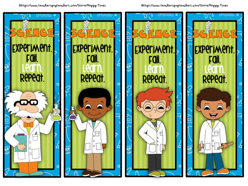8-science-bookmarks-teaching-resources