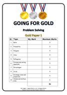 going for gold problem solving answers