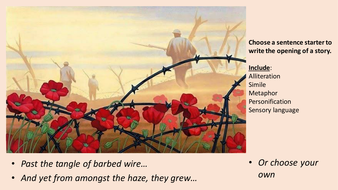 War Poetry: Analysing Wilfred Owen's 1914; Arms and the Boy and ...