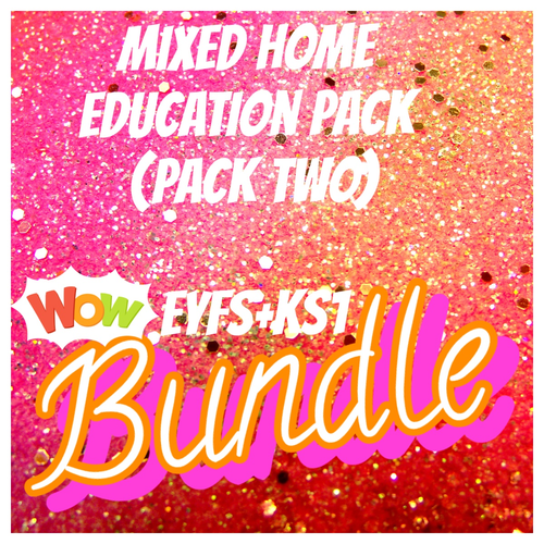 Home Education Pack 2 for Early Years and Key Stage One | Teaching ...