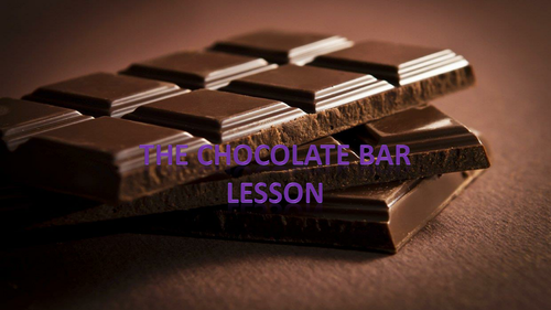 The Chocolate Bar Design Lesson