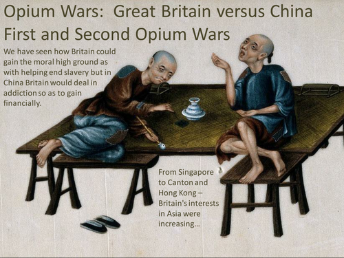 Year 13 - Unit 3: British Empire - Acquisition Hong Kong and Opium Wars.