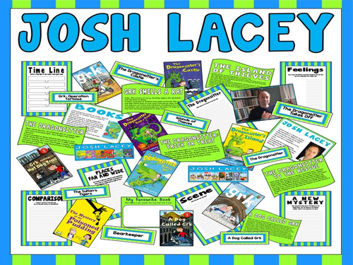 JOSH LACEY TEACHING DISPLAY RESOURCES ENGLISH READING KS2 AUTHOR ...