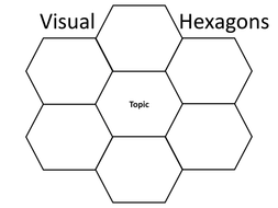 T&L: Revision Idea Visual Hexagons | Teaching Resources