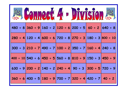 Connect 4 dividing multiples of 10