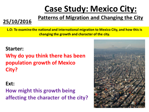 Urban Futures - Mexico City Case Study (Part 2)