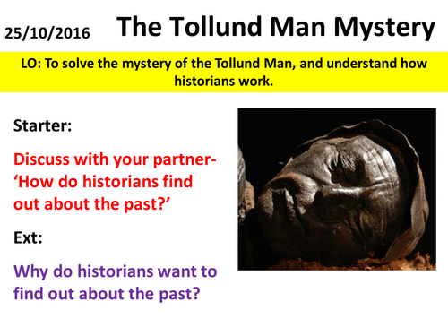 History Skills - Tollund Man Mystery (Investigation Skills)