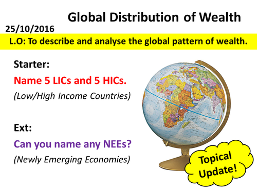 Wealth and Development - Mapping Development