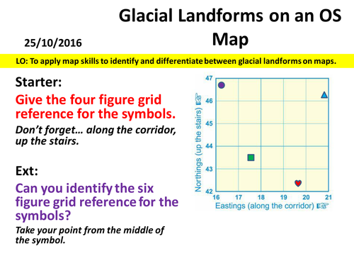 Glaciation - Glaciers on Maps