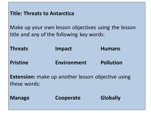 Antarctica - Threats to Antarctica