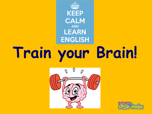 Key Stage 2/KS2 Train Your Brain SPAG starters/revision/plenaries
