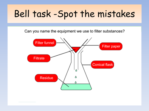 Chemistry Corner KS3 Year 7 Topic - Lessons 6-11 | Teaching Resources