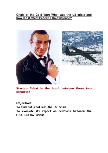 KS3 The crises of the Cold War | Teaching Resources