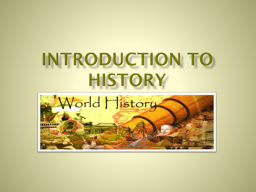 PP: Introduction to History