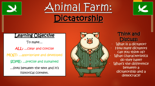 Animal Farm: Dictatorship