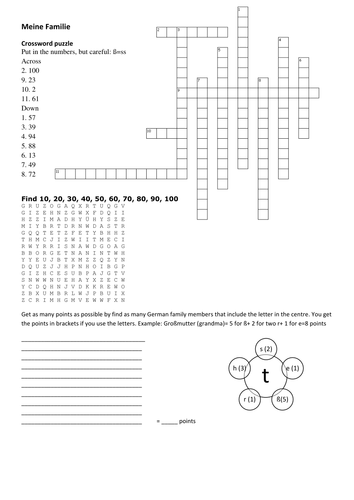 Stimmt! 1 Family and Pets puzzles – Meine Familie