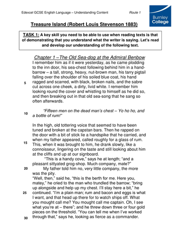 Edexcel GCSE (9-1) 19th Century Fiction Scheme - Session 2