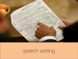 Speech Writing for GCSE AQA NEW SYLLABUS PAPER 2 Question 5 | Teaching Resources