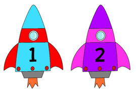 EYFS NUMBERS COUNTING SPACE THEME TEACHING RESOURCES EYFS KS1 ADDITION ...