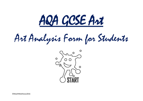 aqa-gcse-art-exam-2018-analysing-artwork-prompt-sheet-for-students