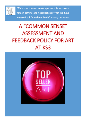 Art Assessment Policy for Key Stage 3