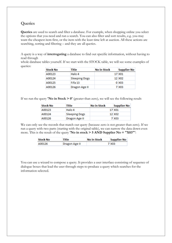 relational database systems coursera answers