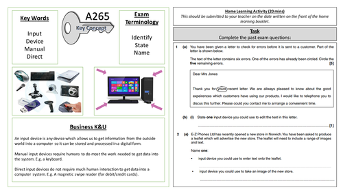 Input Devices | Teaching Resources