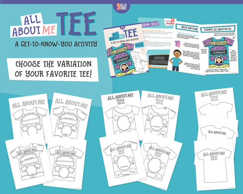 All About Me Tee | Teaching Resources