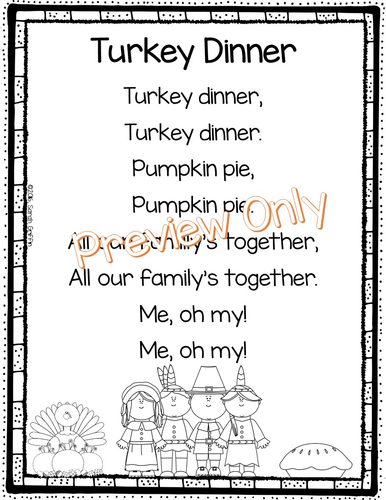 5 Thanksgiving Poems for Kids | Teaching Resources