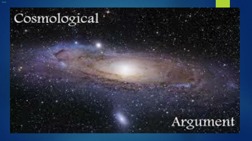 Cosmological Argument Revision PowerPoint