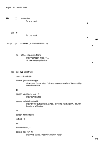 AQA Trilogy 9-1 Assessment for unit 7 and 9