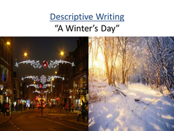 descriptive essay about winter