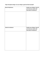 Science - Investigating air resistance using paper aeroplanes (KS2