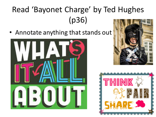 Bayonet Charge Ted Hughes GCSE 9-1