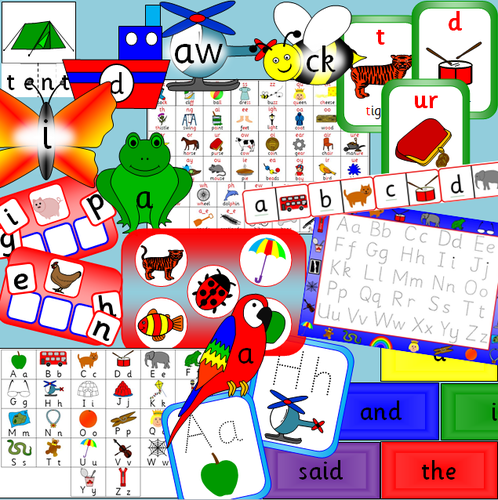 Early Years Literacy pack- phonics, alphabet, Letters and Sounds
