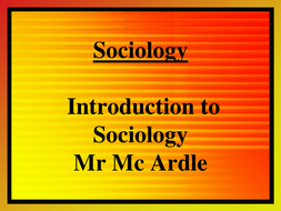 sociology of education powerpoint presentation