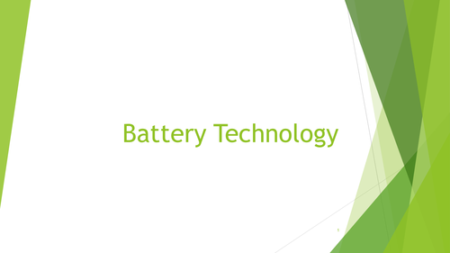 Battery Technology