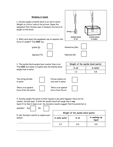14 science homework worksheets year 6 teaching resources