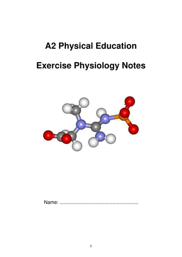 Exercise Physiology Student Work Book