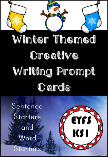 Winter Creative Writing Story Prompts for EYFS and KS1