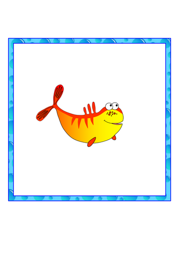 Fidgety Fish story resource pack- under the sea, seaside, sea life ...