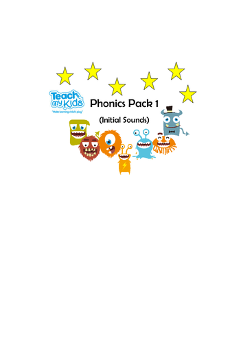 Phonics (Initial Sounds) - Pack 1