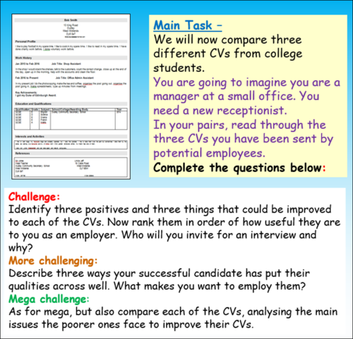 cvs-careers-teaching-resources