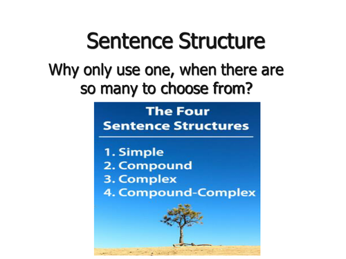 Sentence Structures