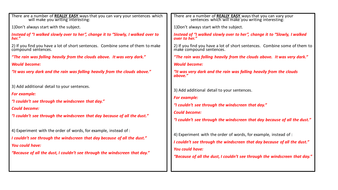 Creative description of a shipwreck picture