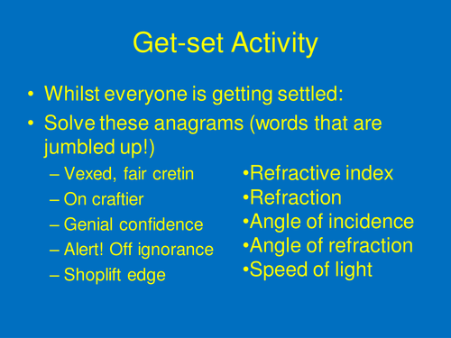 GCSE Physics - Introduction to lenses and ray diagrams